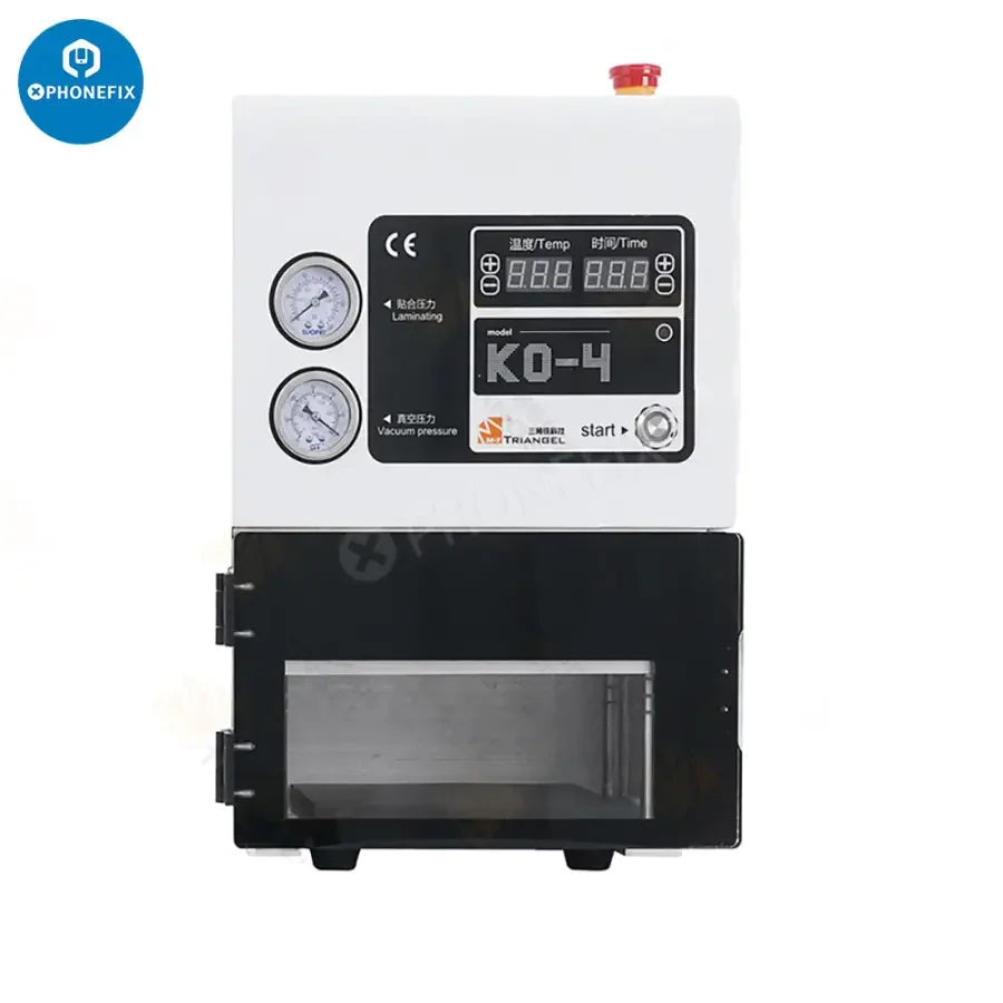 M-Triangel KO4 Edge LCD OLED Screen OCA Laminator Machine for phone screen refurbishing by PHONEFIX