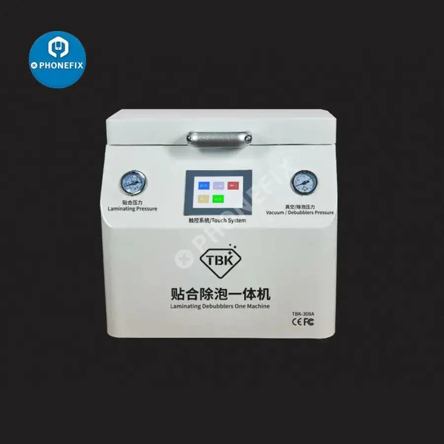 PhoneFix TBK-308A 15-inch OCA vacuum laminating remover bubble machine for screen refurbishing and bubble removal.
