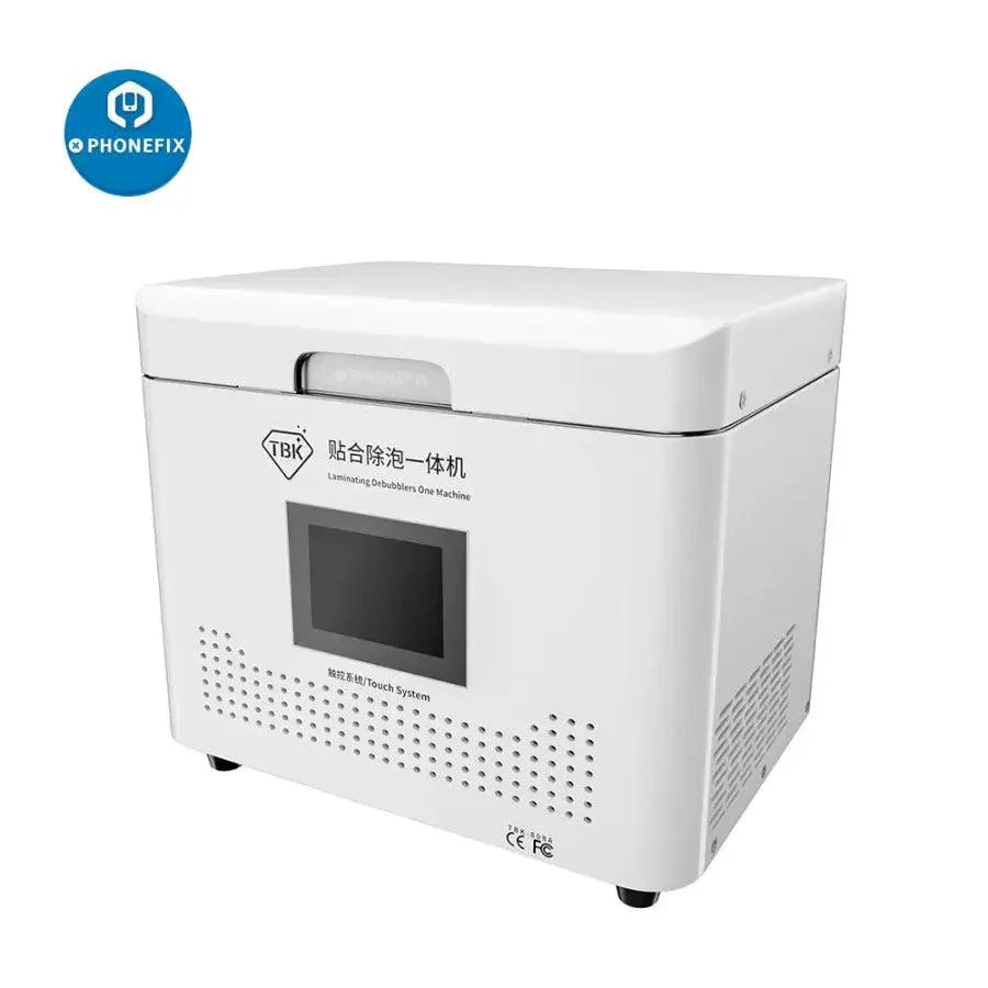 PhoneFix TBK-808A 13-inch vacuum lamination machine for screen refurbishing with automatic air bubble removal.