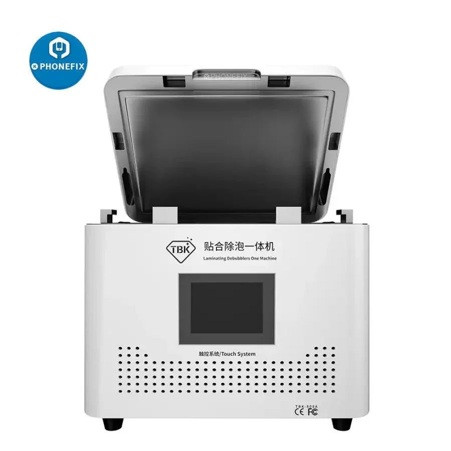 PhoneFix TBK-808A 13-inch vacuum lamination machine for screen refurbishing with automatic air bubble removal.