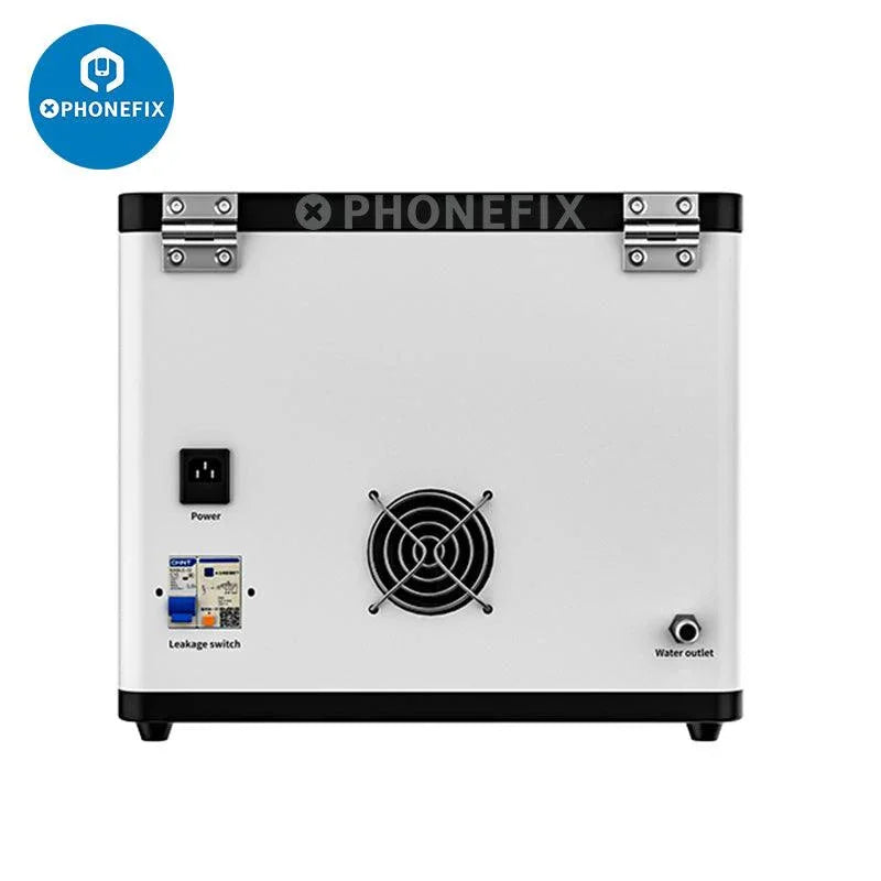 PhoneFix TBK 938F auto screen grinding and polishing machine for scratch removal on phone screens, screen refurbishing tool.