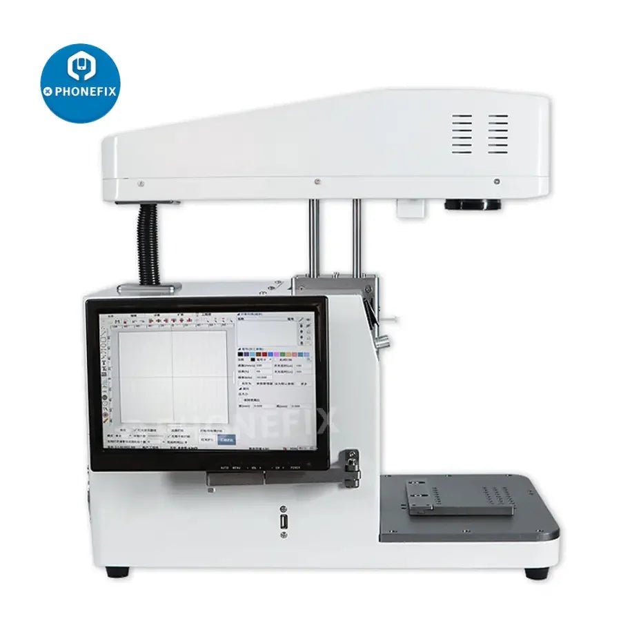 PhoneFix TBK-958C automatic back glass housing separator with laser removal for screen refurbishing.