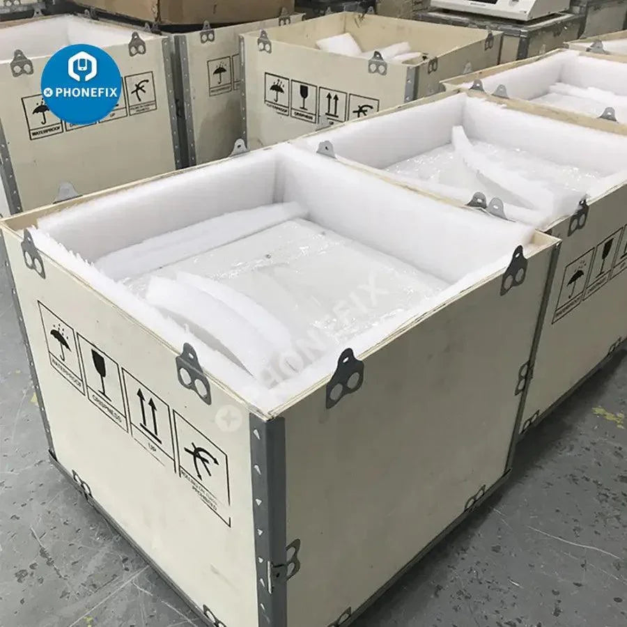 PhoneFix TBK108P Edge LCD Screen Laminating Machine with bubble remover for refurbishing and repairing smartphone LCD screens.