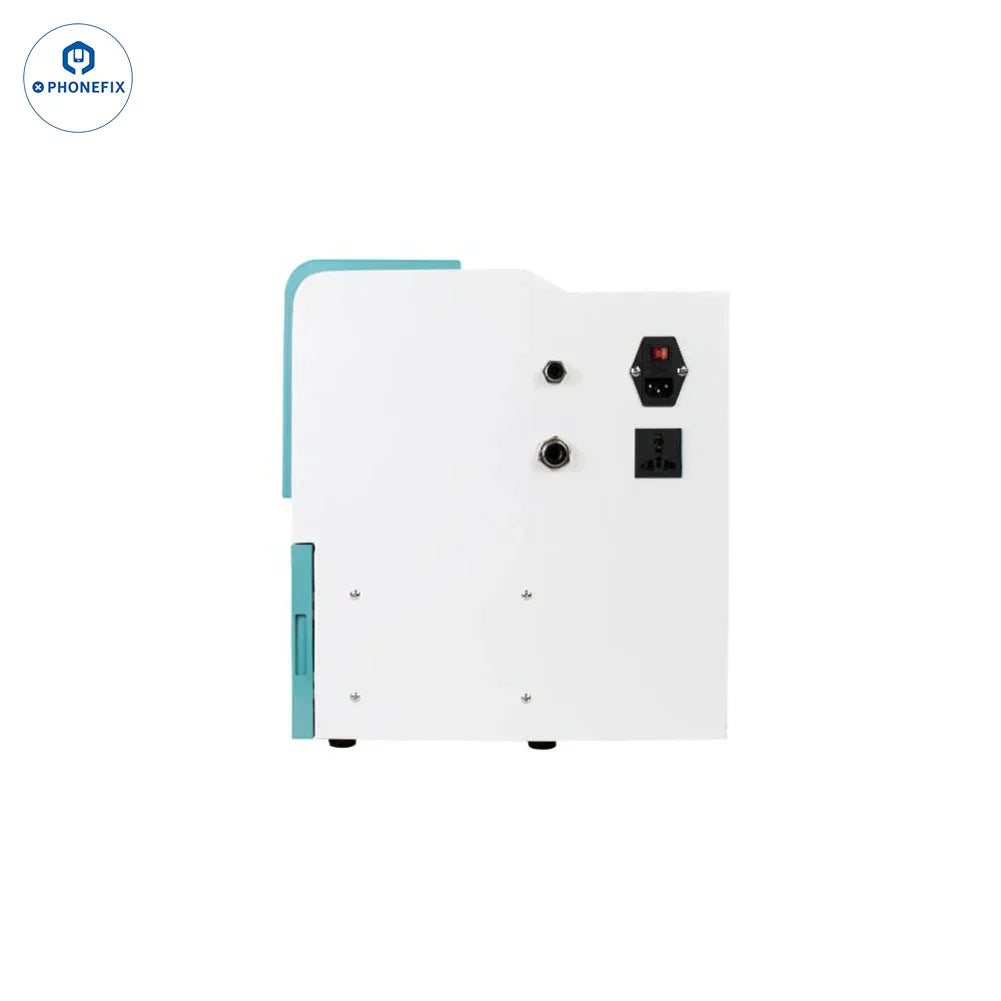 Nasan NA-VR2 digital display control vacuum laminate machine for phone screen refurbishing, with curved touch screen interface.