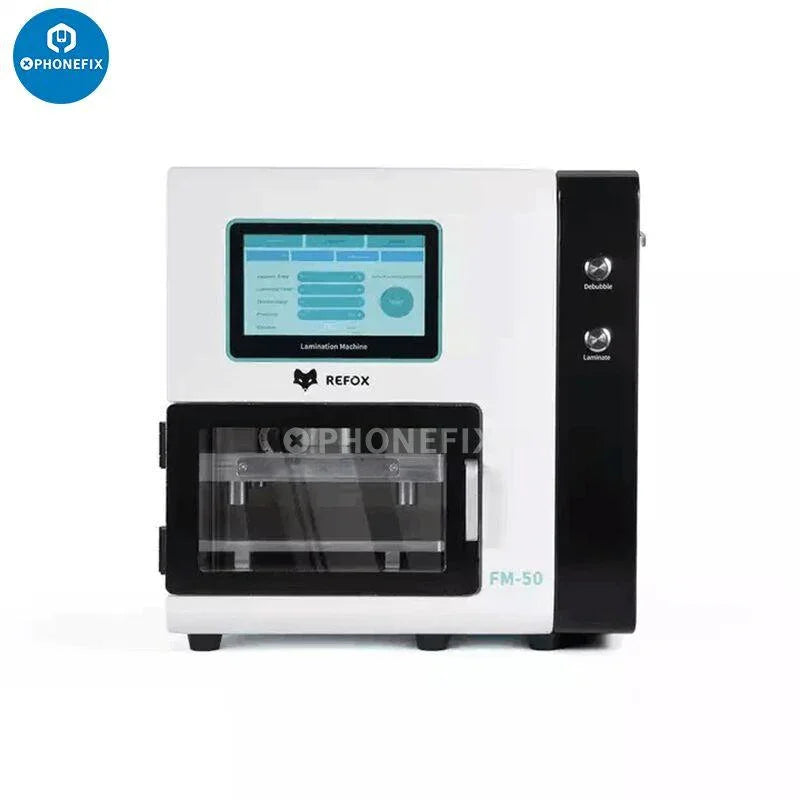 PHONEFIX REFOX FM-50 12.9-inch screen laminating bubble removal machine for phone screen refurbishing with US plug.