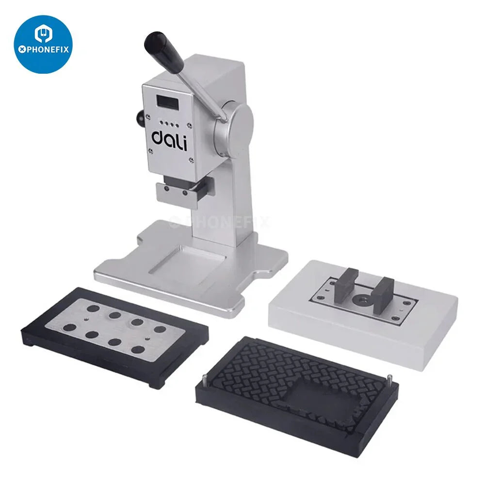 PhoneFix DALI K168 phone screen pressing machine for iPhone and Samsung screen refurbishing and repair.