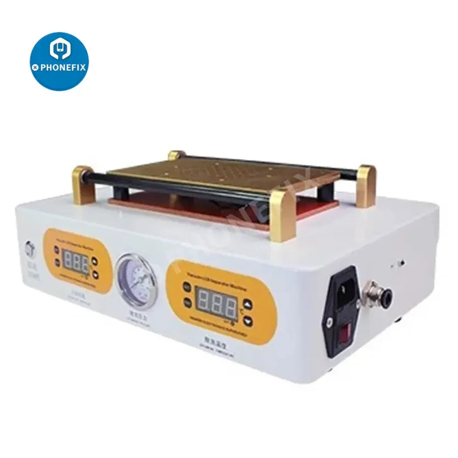 PHONEFIX 7-inch LCD Bubble Remove Machine for screen refurbishing, used for cleaning and restoring phone screens.