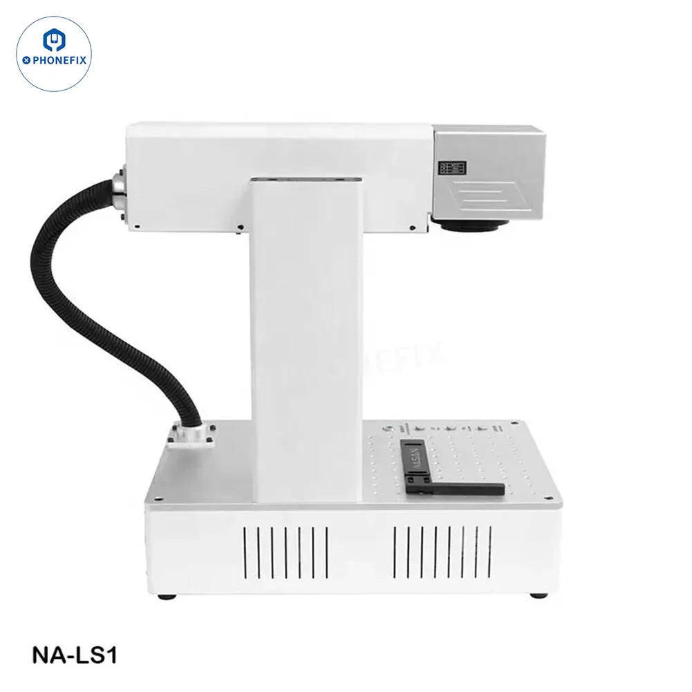 PhoneFix NASAN NA-LS1/LS2 back glass laser separator machine for phone screen refurbishing, with a sleek industrial design.