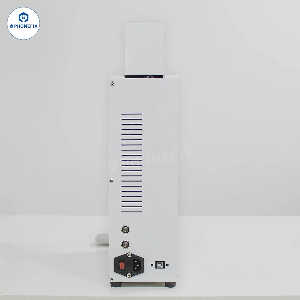 PHONEFIX NASAN NA-LS1/LS2 phone back glass laser separator machine used for screen refurbishing and glass removal.