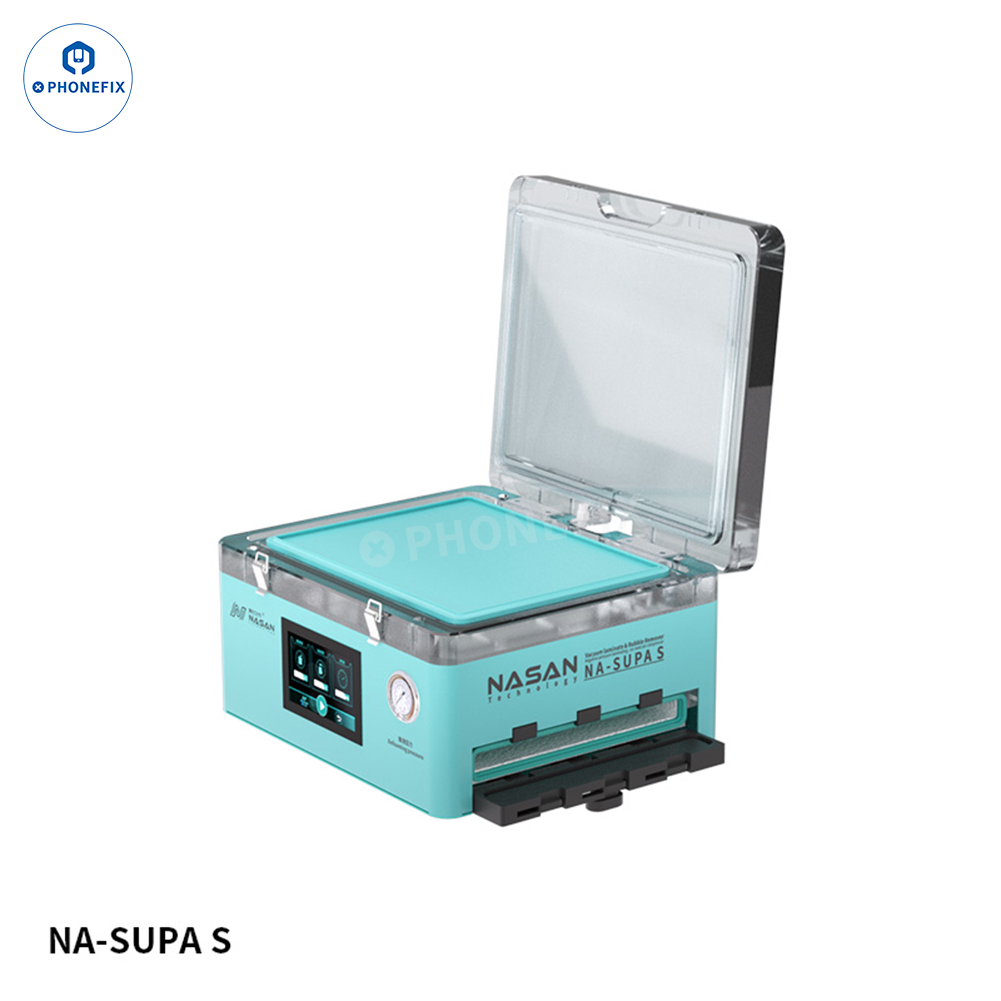PHONEFIX NASAN NA-SUPA Lite Max LCD laminating and bubble removal machine, screen refurbishing device for quality repair results