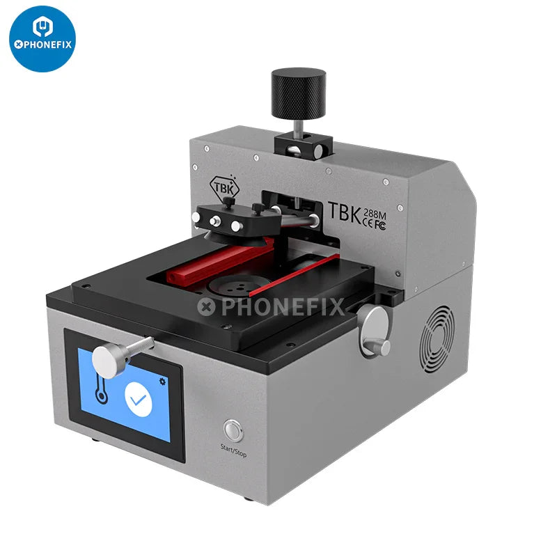 PHONEFIX TBK 288 Screen Heating Separator for iPhone, a screen refurbishing machine used in device repair.