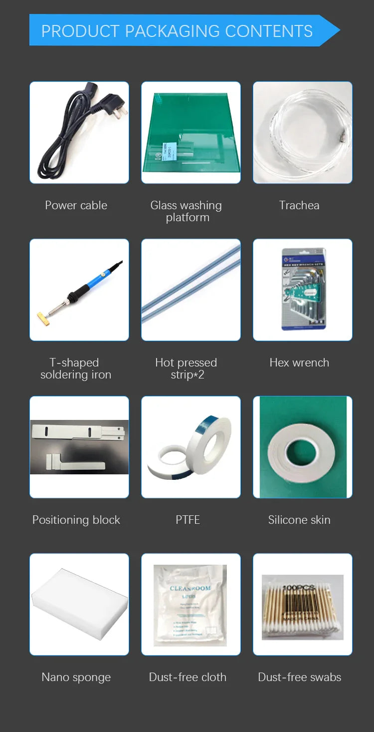 Phonefix TBK COF COP screen flex cable press repair bonding machine used for screen refurbishing and repair.