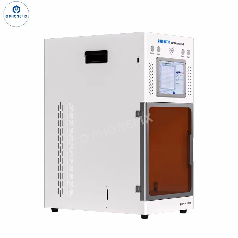 PHONEFIX TBK 958ZP UV Laser Machine for phone screen and back glass removal, used for screen refurbishing and repair.