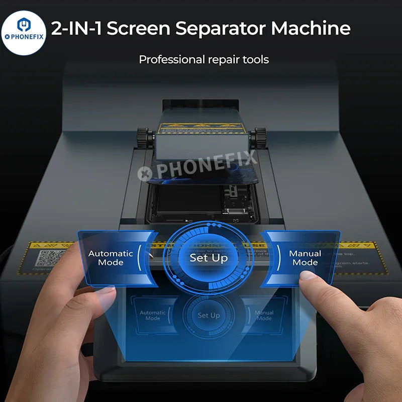 PHONEFIX XwitZeal CP1 auto phone screen separator removal machine for efficient screen refurbishing and repair.