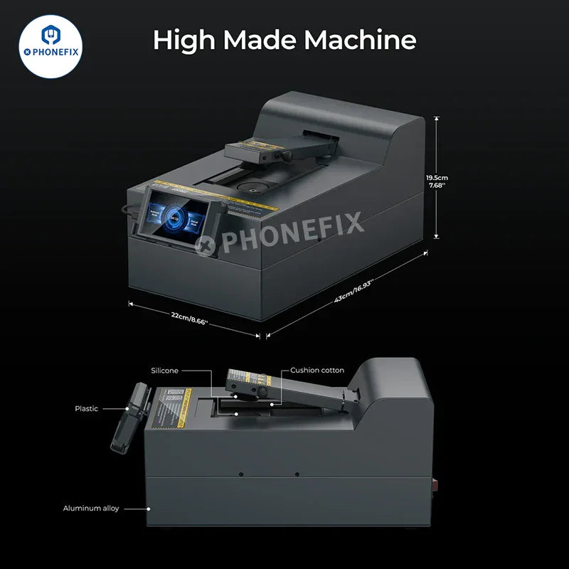 PHONEFIX XwitZeal CP1 auto phone screen separator removal machine for efficient screen refurbishing and repair.