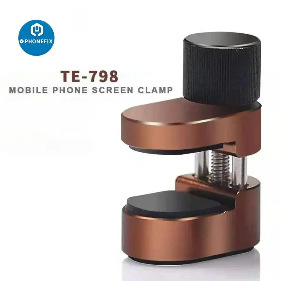 Pince de fixation d'écran métallique PhoneFix pour la réparation d'écrans LCD, outil de fixation de téléphone durable pour une fixation d'écran sécurisée
