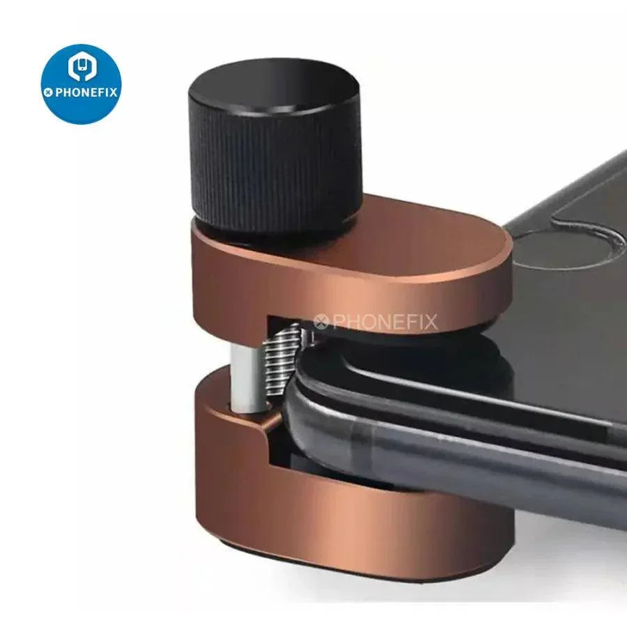 Pince de fixation d'écran métallique PhoneFix pour la réparation d'écrans LCD, pince durable utilisée dans les outils de réparation d'écrans de téléphone.