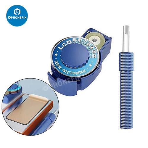 Alloy steel wire controller set for phone LCD screen separation, part of PHONEFIX screen repair tools.