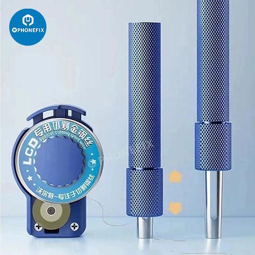 Alloy steel wire controller set for phone LCD screen separation, part of PHONEFIX screen repair tools for phone repair.