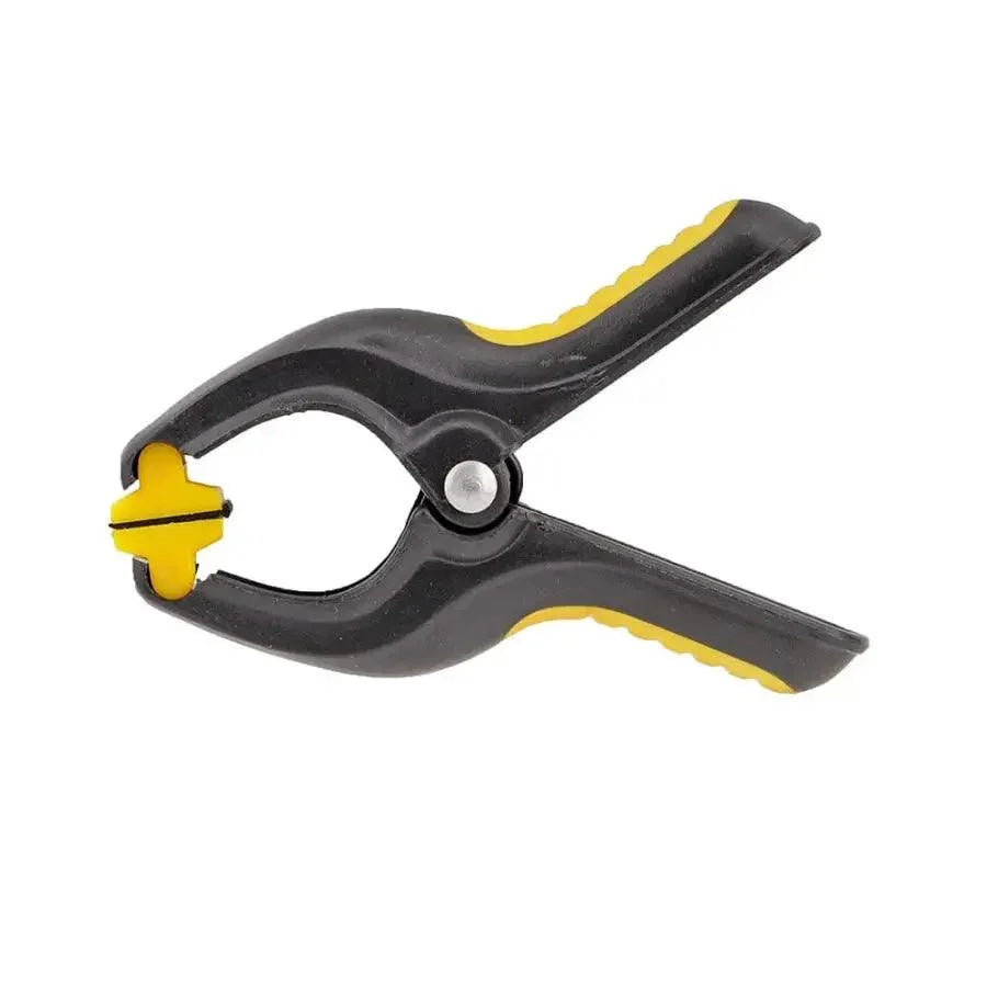 PHONEFIX 3-inch spring clamp for mobile phone screen repair, plastic clip used to hold screens securely during repair work.