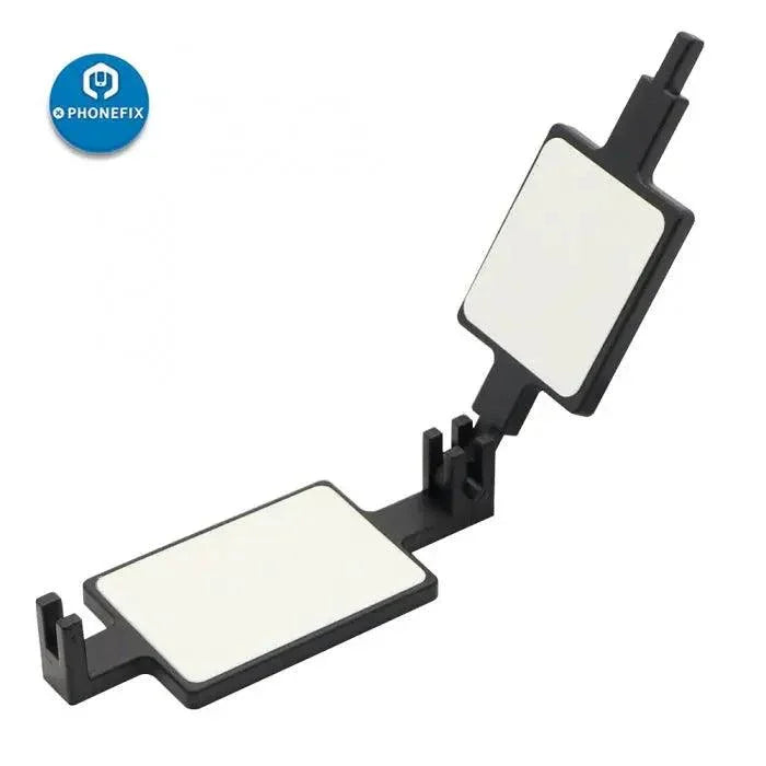 PHONEFIX fixed holder bracket for phone screen protector film, used as a repair tool for attaching and securing screen covers.