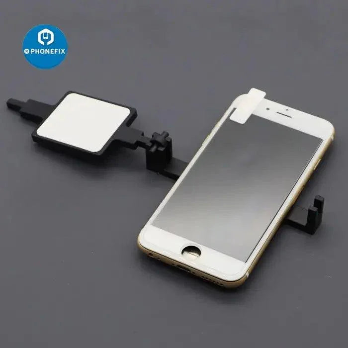 PhoneFix fixed holder bracket for phone screen protector film, a durable screen repair tool with attach holder for secure application.