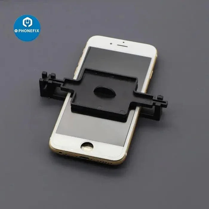 PHONEFIX fixed holder bracket for phone screen protector film cover, screen repair tool accessory for secure attachment.