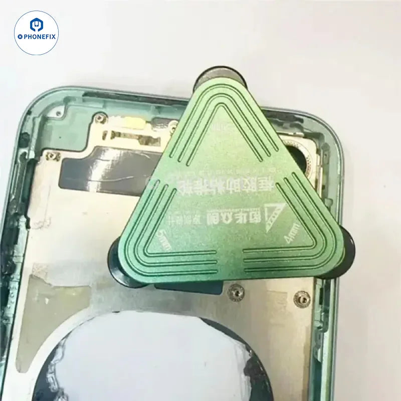 PHONEFIX XHZC LCD middle frame waterproof adhesive and assisting push wheel for screen repair tools, shown in the image.