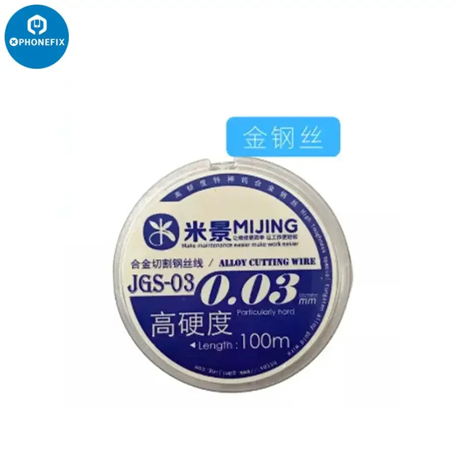 PhoneFix Mijing GS21 screen separation wire rod and wrapping bar for phone screen repair tools, black color, professional repair equipment.