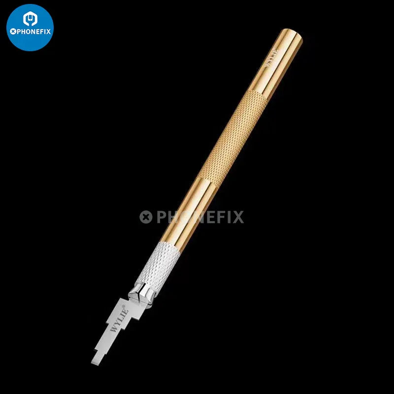 PHONEFIX high hardness shovel blade for LCD screen glue removal, ideal for smartphone screen repair tools.