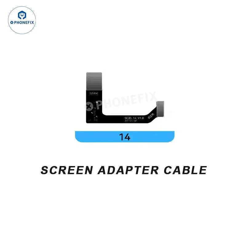 PHONEFIX JC S35C S36P universal iPhone 13-16 Pro Max screen repair tool for PCB detection and screen replacement.