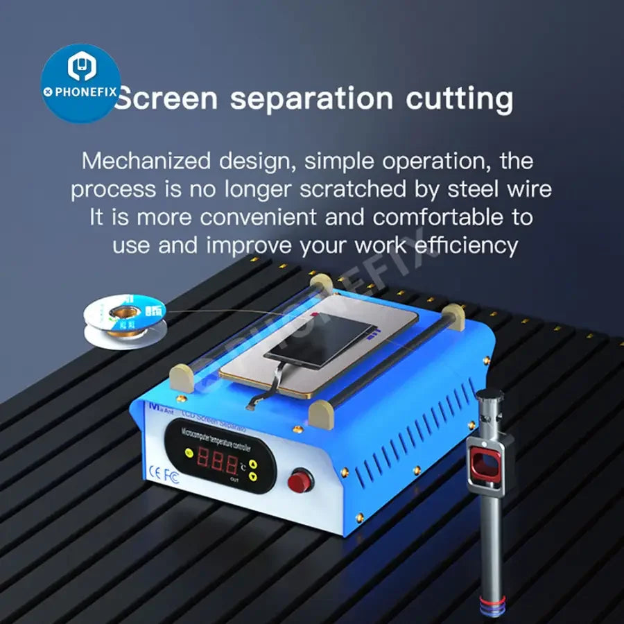 MaAnt Steel Cutting Wire Rod for LCD screen repair, multi-functional auxiliary tool by PHONEFIX for phone repair projects.