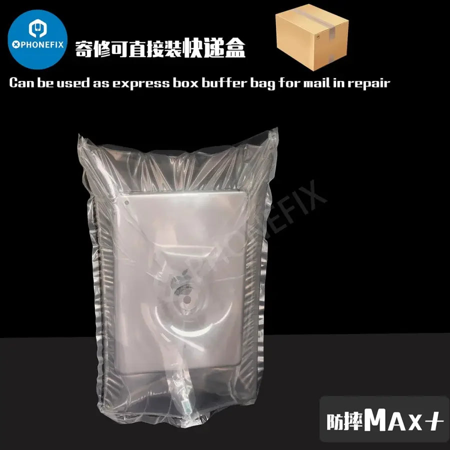 PhoneFix 2UUL Air Press Bag for phone and tablet screen repair, protective inflation tool for glass screens.