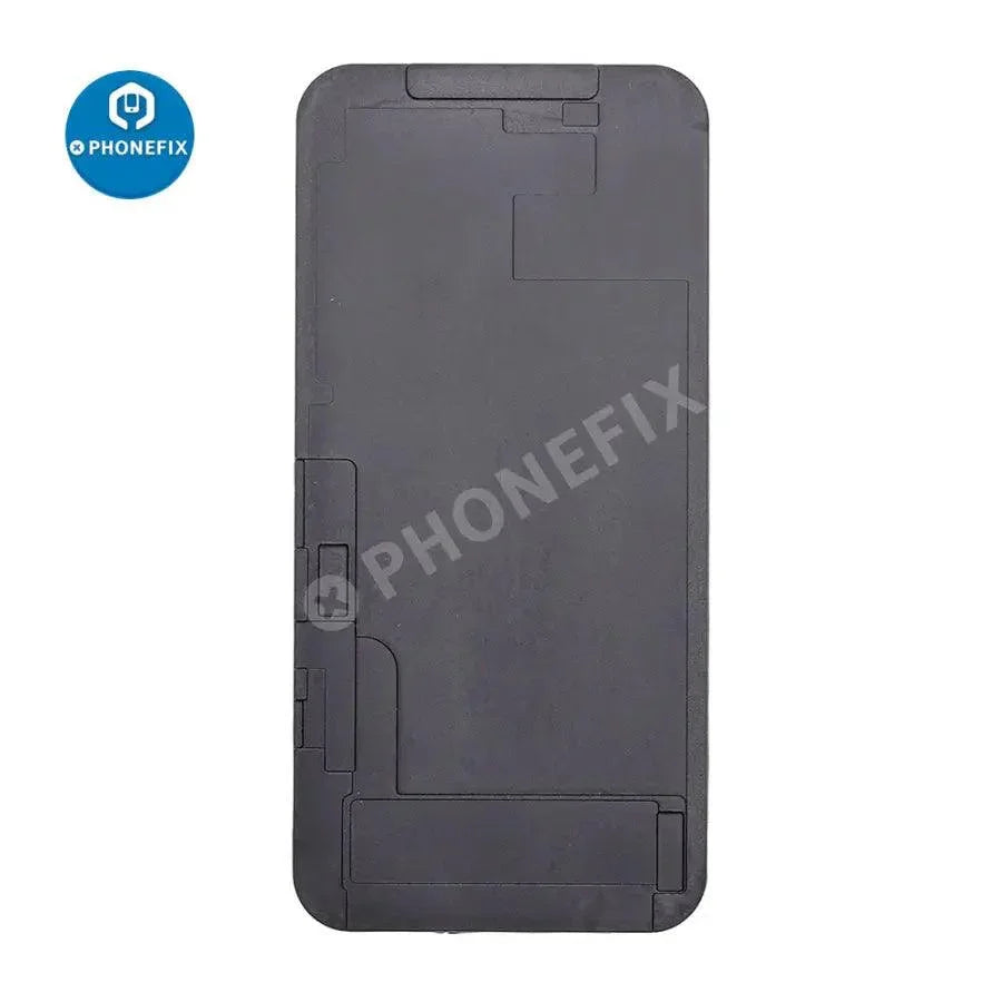 PhoneFix LCD screen laminating precision positioning metal mould for iPhone 12 series, used as a screen tool for accurate assembly