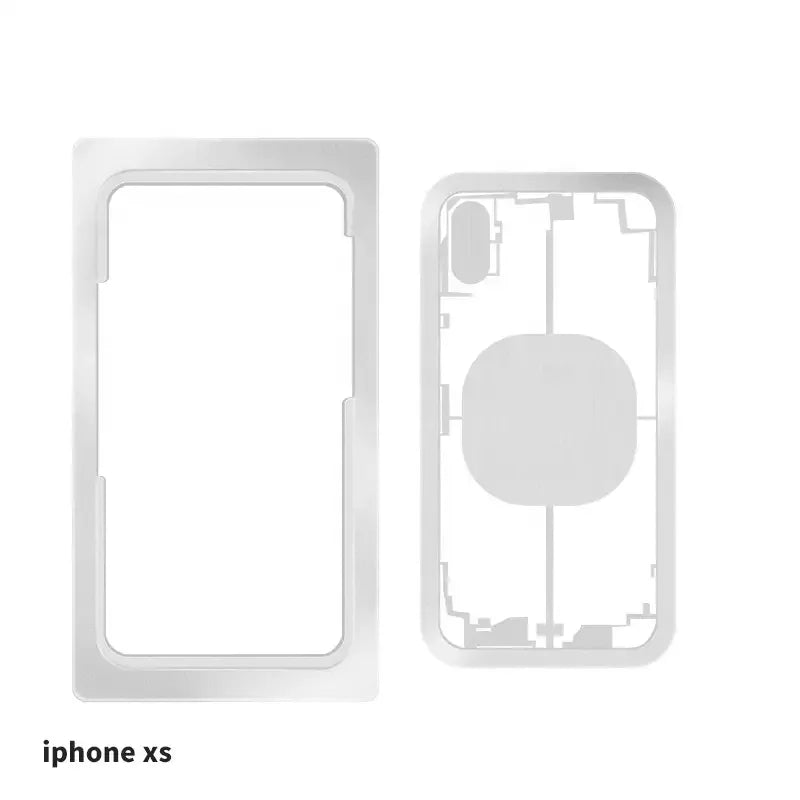 PhoneFix back cover protection physical drawing mould for laser separation machine, screen tools for phone repair.