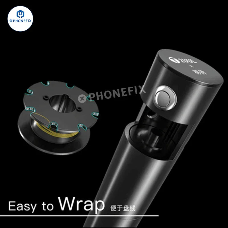 PHONEFIX 2UUL Electric Wire Wrapping Bar for mobile phone LCD screen glass removal, screen repair tools for electronics.