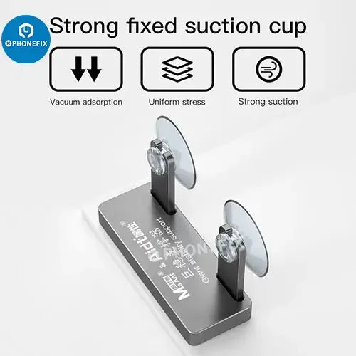 Set of four PHONEFIX screen tools for support, battery, motherboard repair, and removal of electronic device screens.