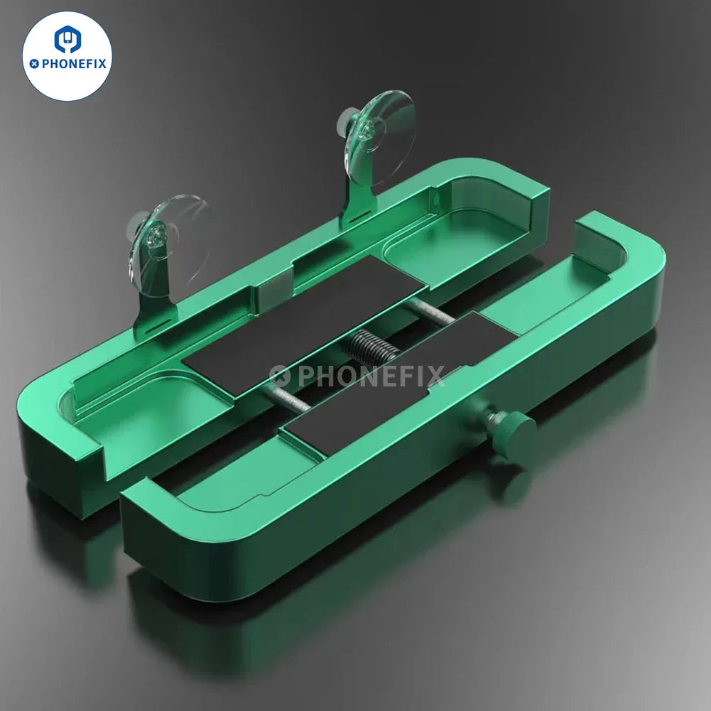Set of four PhoneFix screen repair tools for stability support, battery, and motherboard removal and repair.