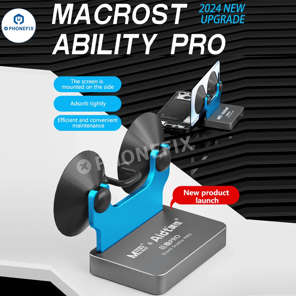 PhoneFix giant stability support screen tools set for screen, battery, and motherboard repair removal, includes four precision tools.