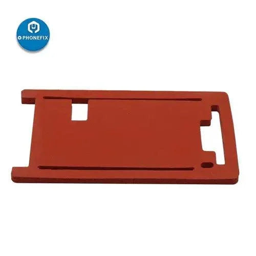 PhoneFix iPhone 6-13 Pro Max OCA alignment mold for screen laminating, used as a screen tool for precise assembly.