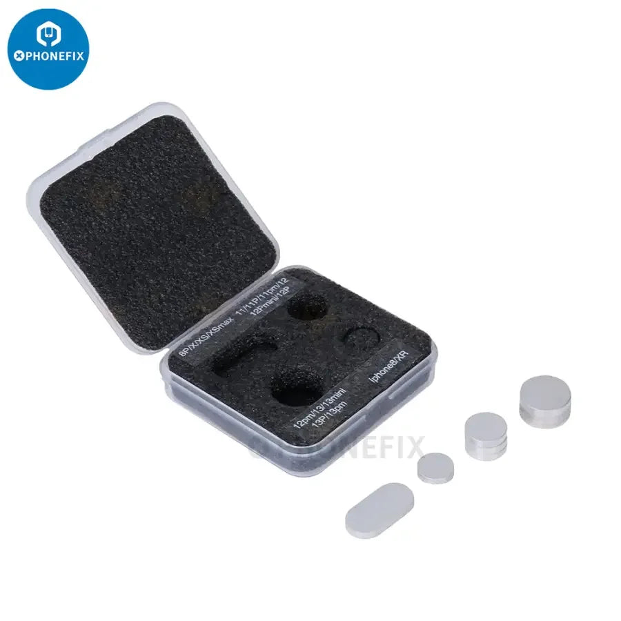 PHONEFIX M-Triangel back camera cover protective case for iPhone 8-14 Pro Max, designed to shield the rear camera lens.