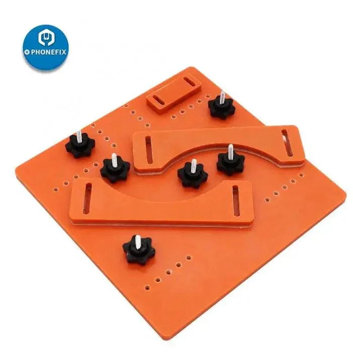 PhoneFix back cover glass separator fixture for iPhone 8-15 Pro Max, a screen repair tool for separating and fixing back glass.
