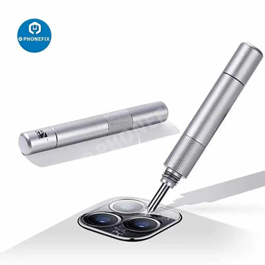 PHONEFIX M-Triangel Blasting Pen for iPhone rear glass removal, screen tool for breaking and replacing iPhone 8 to 12 mini rear glass.