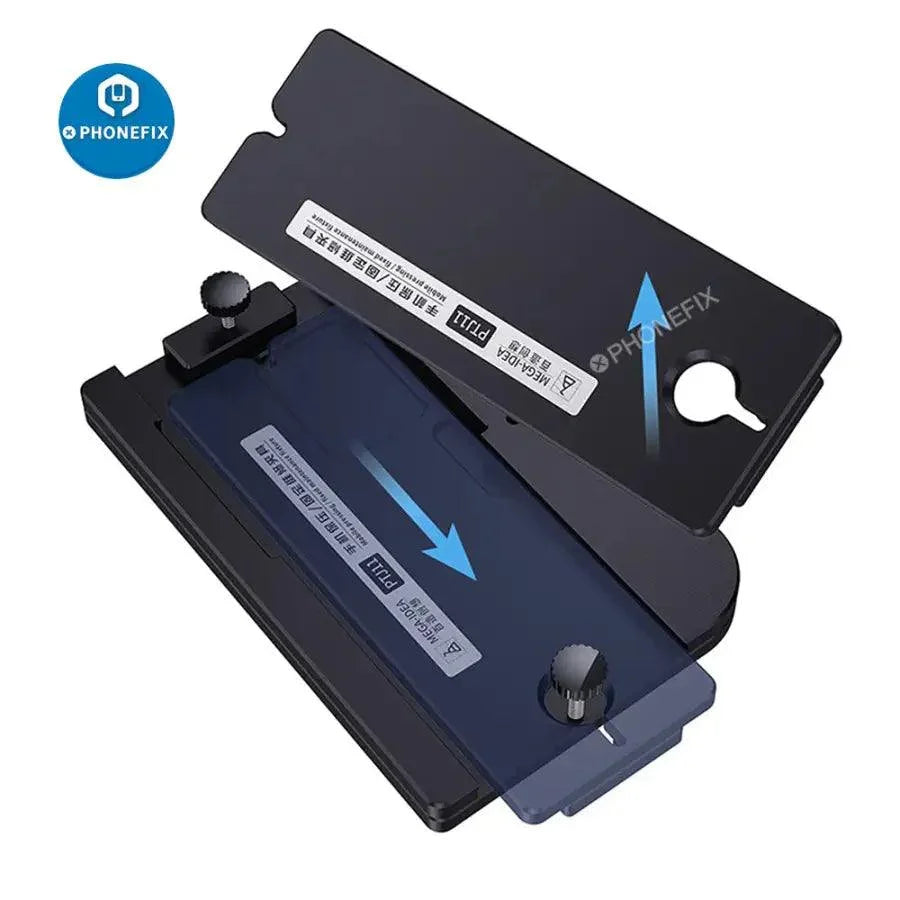 Outil de réparation de coque arrière Qianli MEGA-IDEA PTJ11 pour tous les téléphones, un outil de réparation de téléphone de PHONEFIX utilisé pour les réparations de coque arrière.
