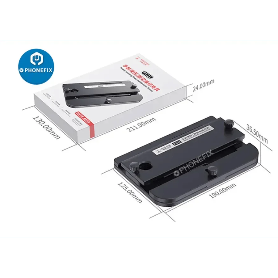 Dispositif de réparation de coque arrière Qianli MEGA-IDEA PTJ11 pour tous les téléphones, utilisé pour la réparation d'écran et de coque arrière avec les outils PHONEFIX.