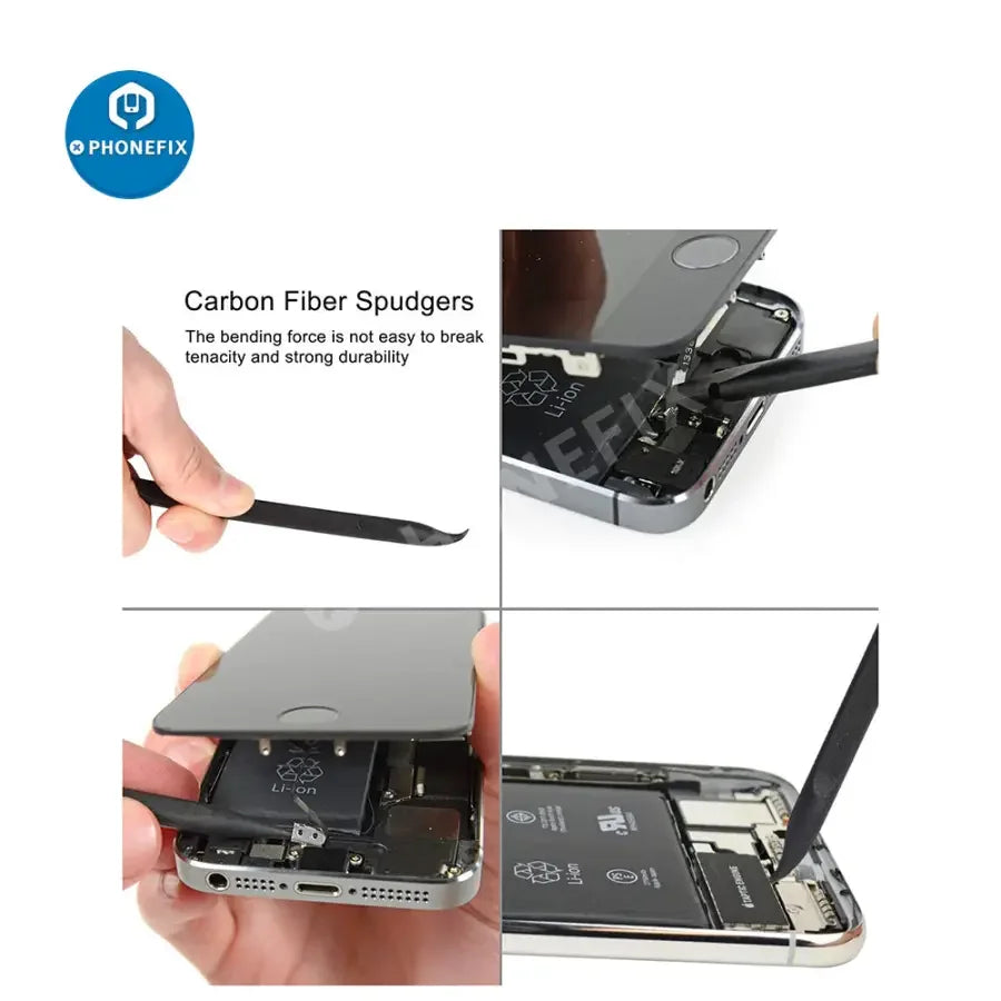 PHONEFIX suction cup pliers repair tool kit for LCD screen opening, includes screen tools for phone repair with suction cups.