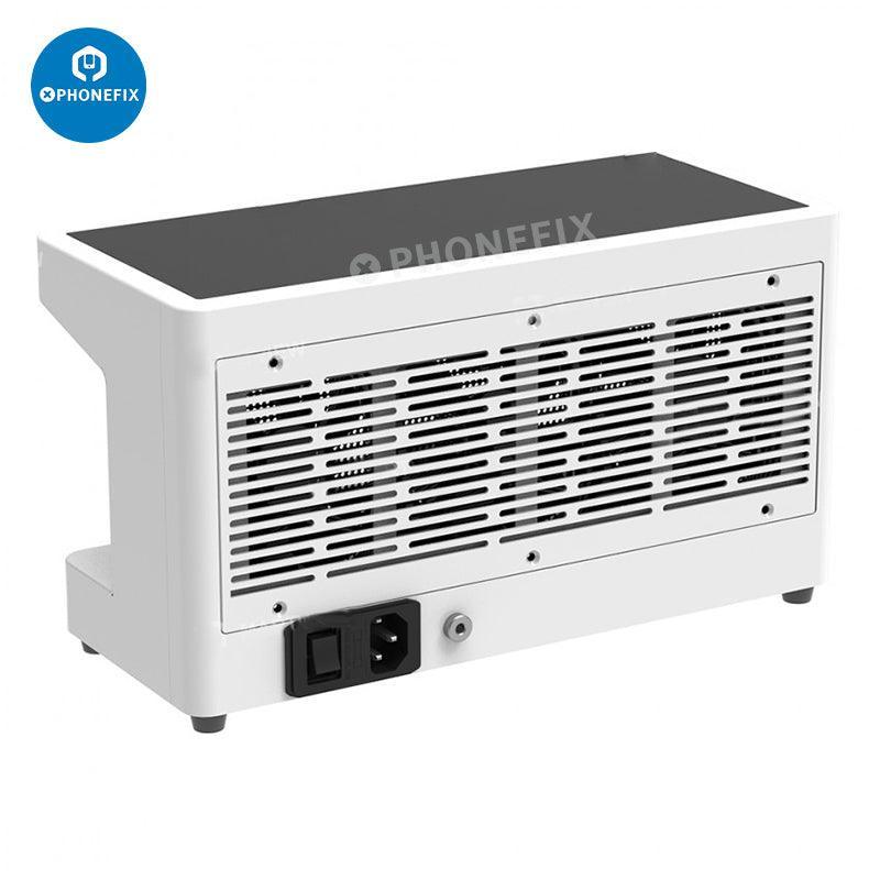 Refox DF-40 Dust Removal Workbench for lighting, repairing, and UV curing of phone screens and electronics.