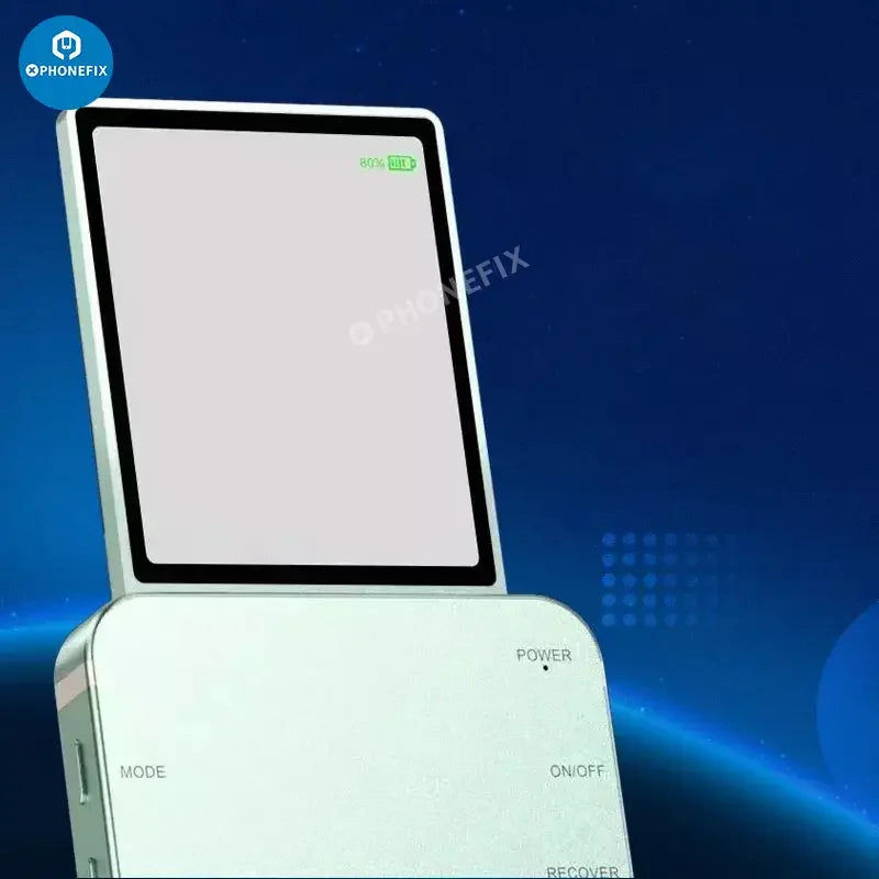 PHONEFIX DL400 Pro iTestBox display touch screen tester for iPhone 6 to iPhone 16 Plus, with visible touch screen and testing interface.