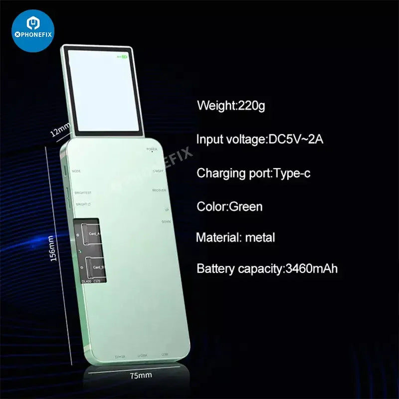 DL400 Pro iTestBox display touch screen tester for iPhone 6 to 16 Plus, used as a screen testing tool by PHONEFIX.