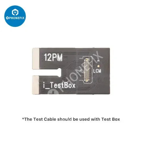 PHONEFIX DL400 Pro iTestBox display touch screen tester for iPhone 6 to 16 Plus, showing the device's touch screen interface.